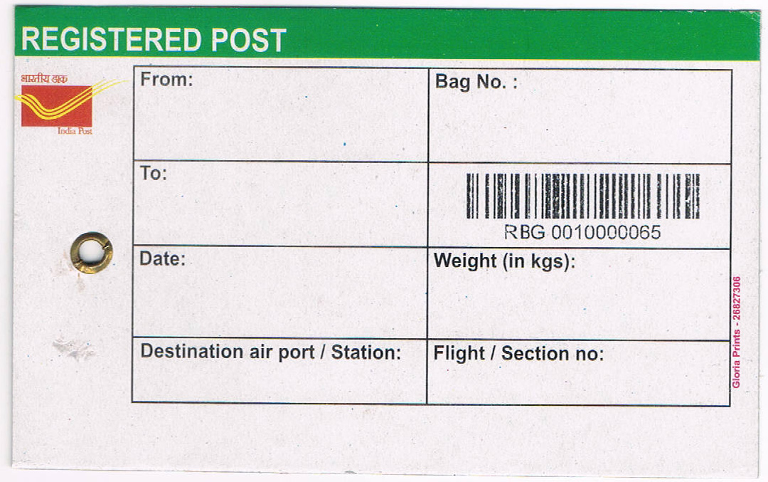 Registered Post Tag Labels